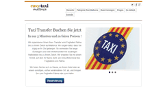 Desktop Screenshot of easytaximallorca.com