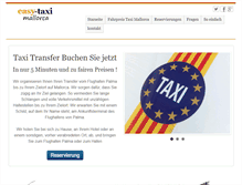 Tablet Screenshot of easytaximallorca.com